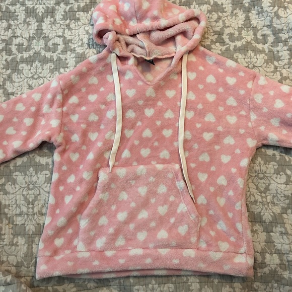 Pink and White Heart Pajama/Lounge Set - Picture 7 of 9